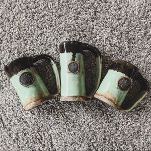 Hand made Celtic mugs